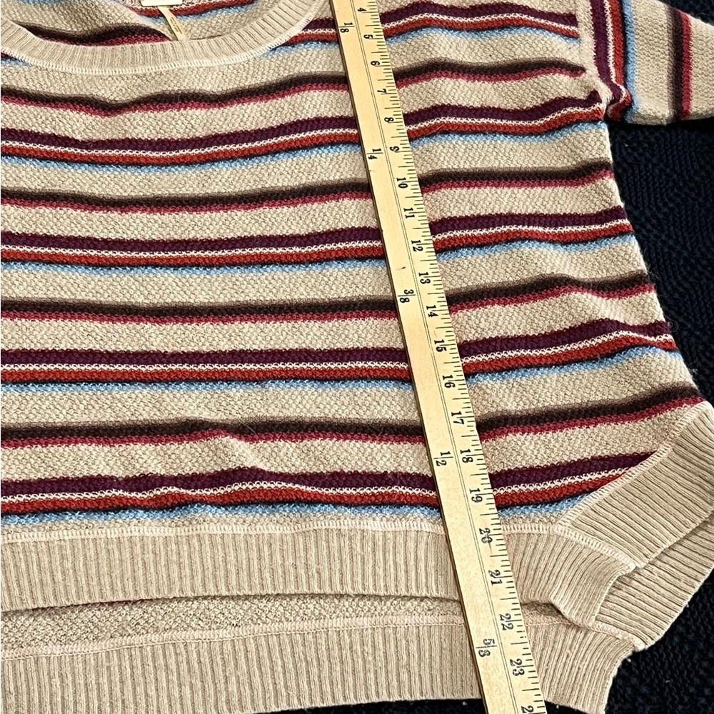 Free People Chic Striped Sweater for Women. - Picture 5 of 8